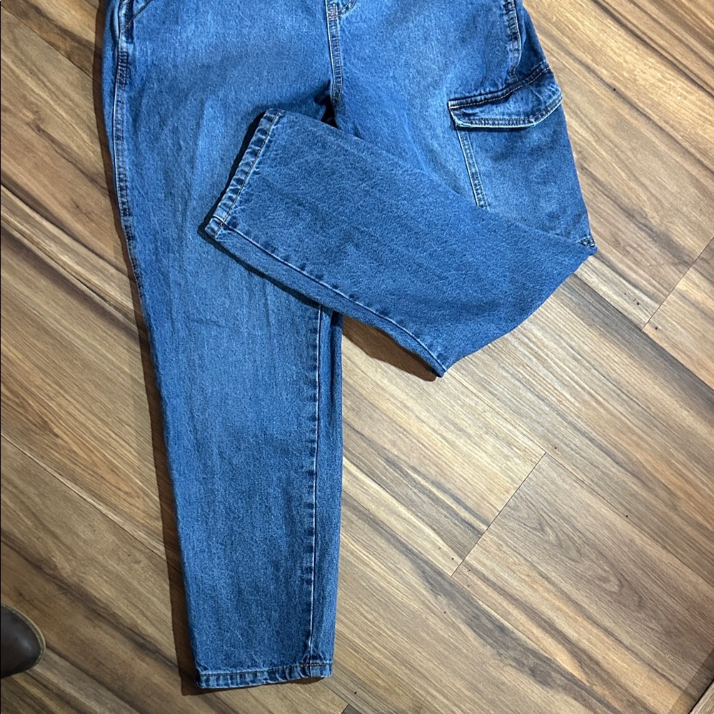 Celebrity Pink Women's Denim Blue Overalls - Picture 4 of 6